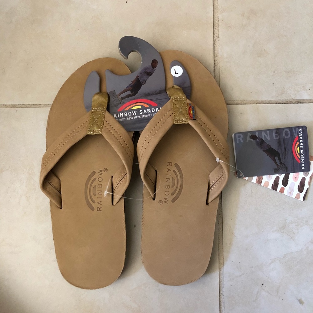 NWT Rainbow Sandals